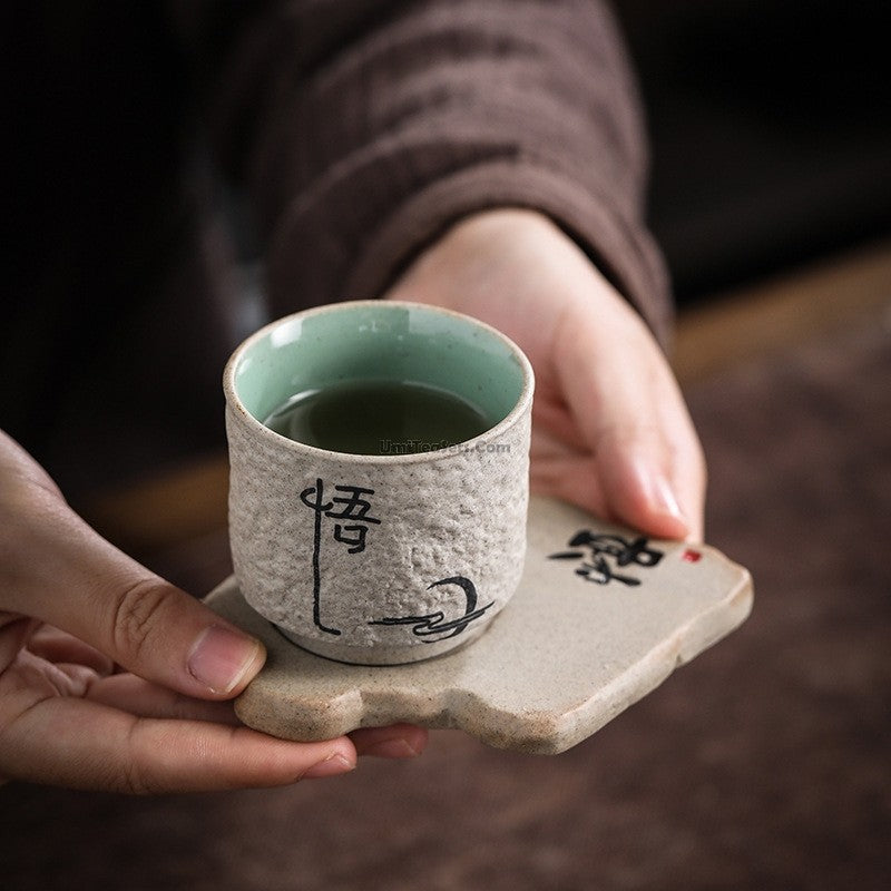 Chinese Zen Stone Style Tea Set