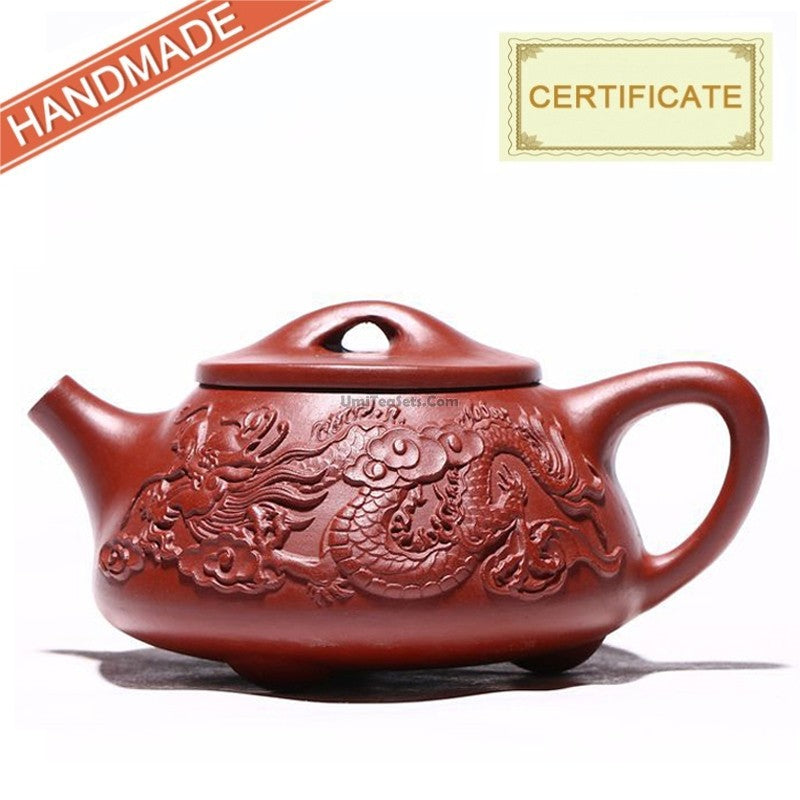 Yixing Black Clay Dragon Teapot – Umi Tea Sets