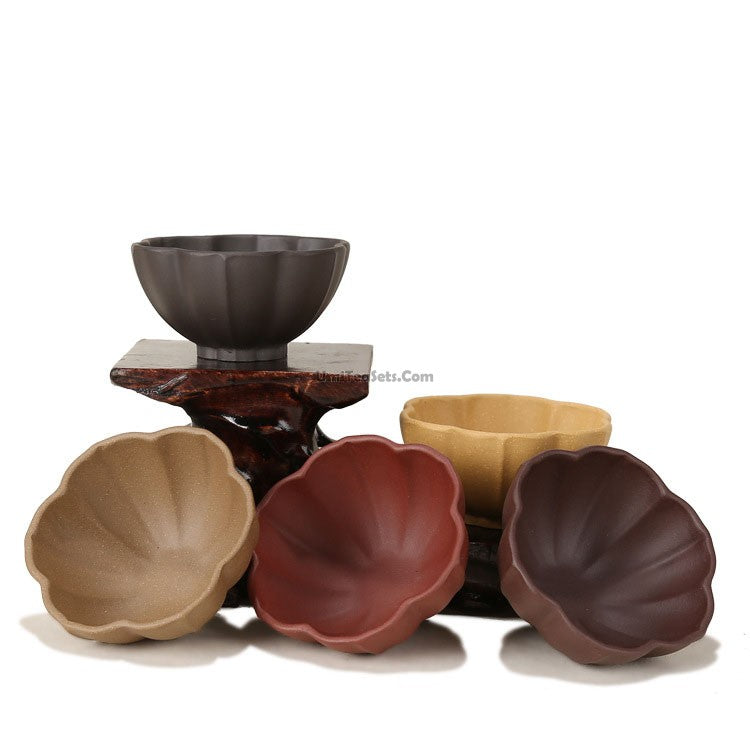 Set of Five - Yixing Clay Gongfu Tea Cup