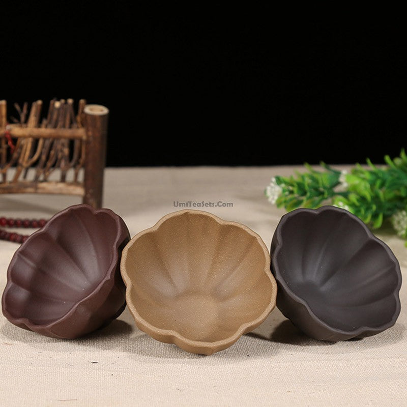 Set of Five - Yixing Clay Gongfu Tea Cup