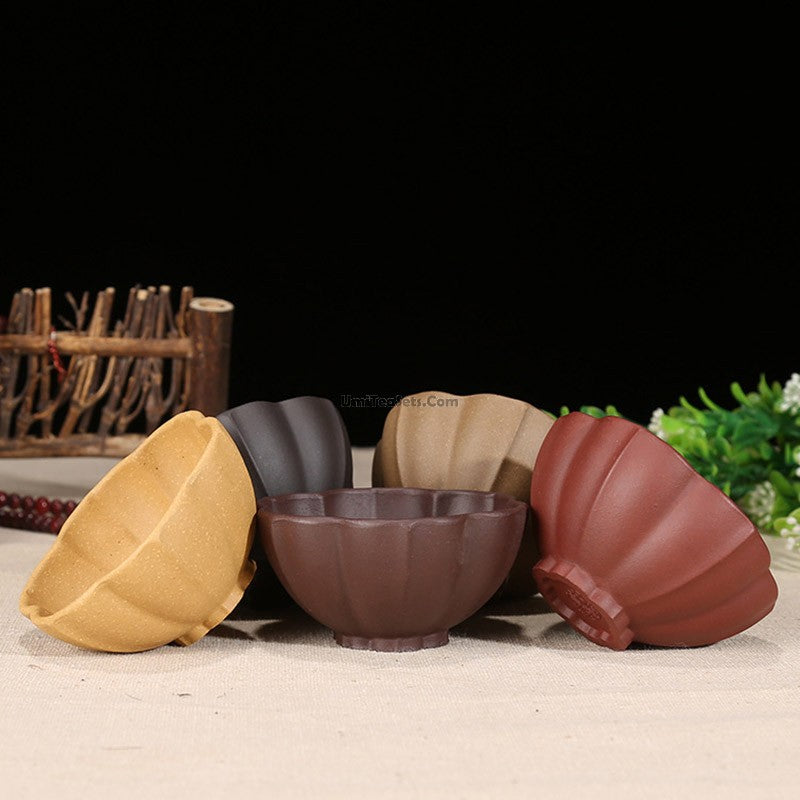 Set of Five - Yixing Clay Gongfu Tea Cup