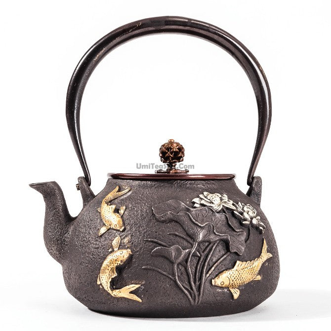 Dragon Cast Iron Teapot With Induction Cooker