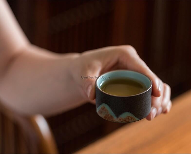 Japanese Mountain Sun Travel Tea Set